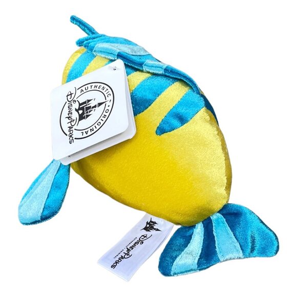 Disney Parks The Little Mermaid Flounder Plush - Picture 6 of 9
